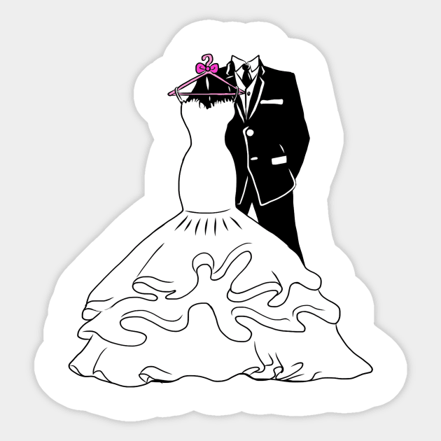 Wedding day - married forever Sticker by KK-Royal